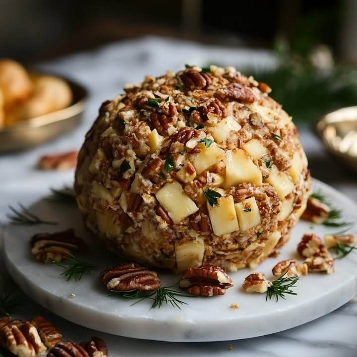 Ananas Pekannuss Käseball