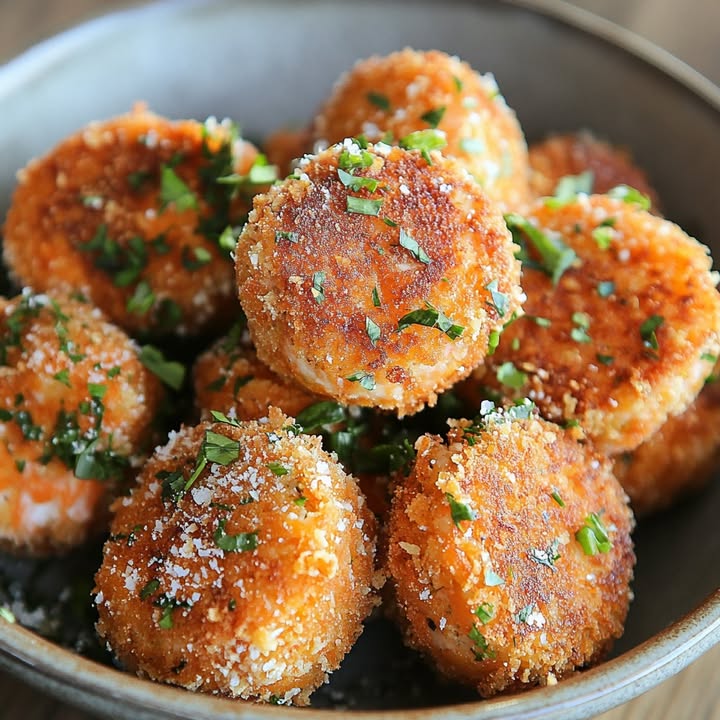 Crispy Lachs Kroketten