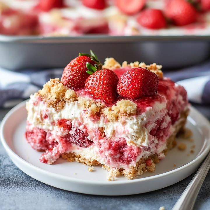 Erdbeer Cheesecake Kuchen