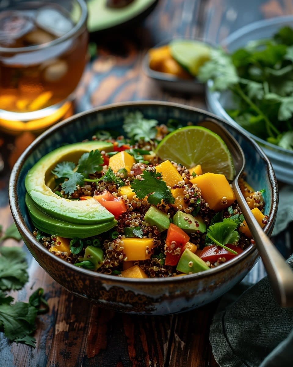 Mango-Quinoa-Salat