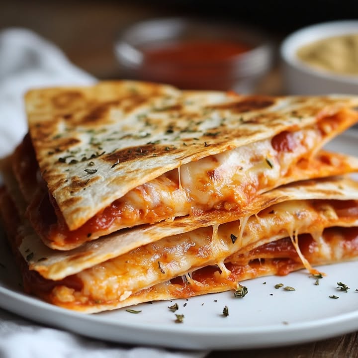 Pizza Quesadilla Rezept