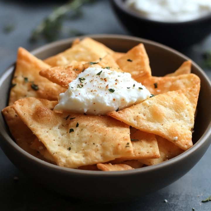 Cottage Cheese Chips