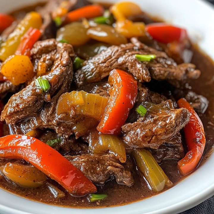 Crockpot Paprika Steak
