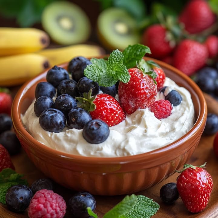 Fruchtiger Käse Dip